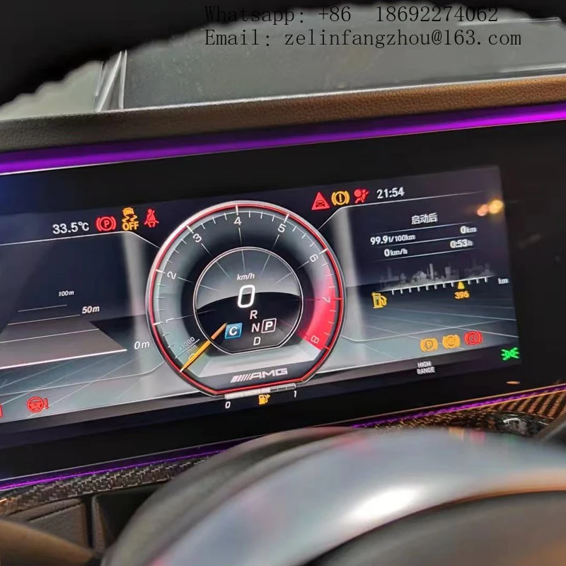 Used Liquid Crystal Display Screen for Mercedes-Benz G Class W463 W464 Dashboard Fits D350D G400D G500D G63 Car Models view 5
