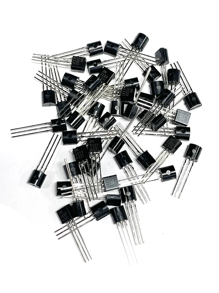 50/100PCS Transistor Kit 2N2222 TO92 NPN 30v 800MA Transistors Electronic kit