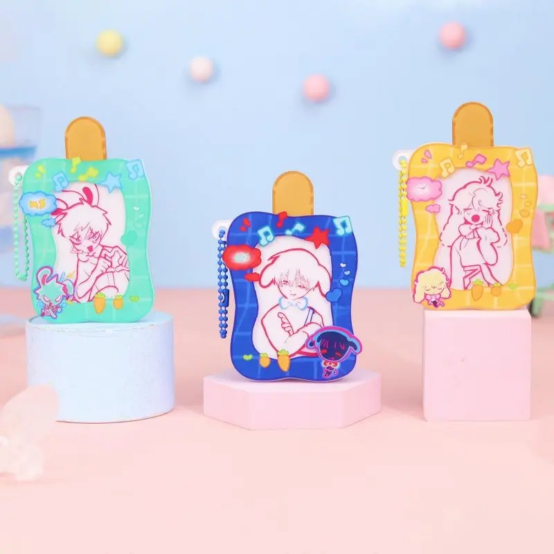 

Аутентичный брелок ALIEN STAGE Rabbit Series, акриловый брелок на леденцы, глухая коробка, декоративный орнамент, официальная периферия, модная игрушка в подарок