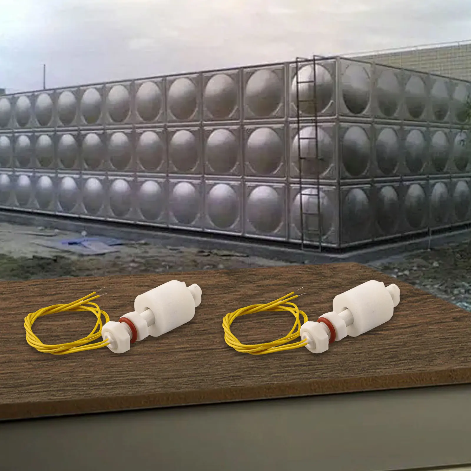 Sensore del livello dell'acqua di controllo della pompa dell'acquario per ciotole per animali domestici per il controllo della testa di alimentazione Sistema idrico sicuro Design compatto salvaspazio