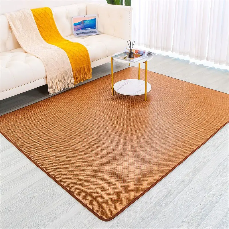 Japanese Tatami Carpet Summer Cool Thick Rattan Mat On The Floor Cane Carpet Living room Bedroom Mattress Kid Play Tapete Custom