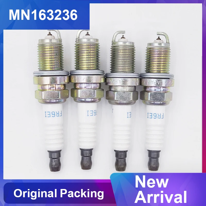 

4pcs MN163236 FR6EI Iridium Spark Plug For Mitsubishi Outlander Lancer Sportback Eclipse Endeavor Galant 3.8 Ignition Plugs