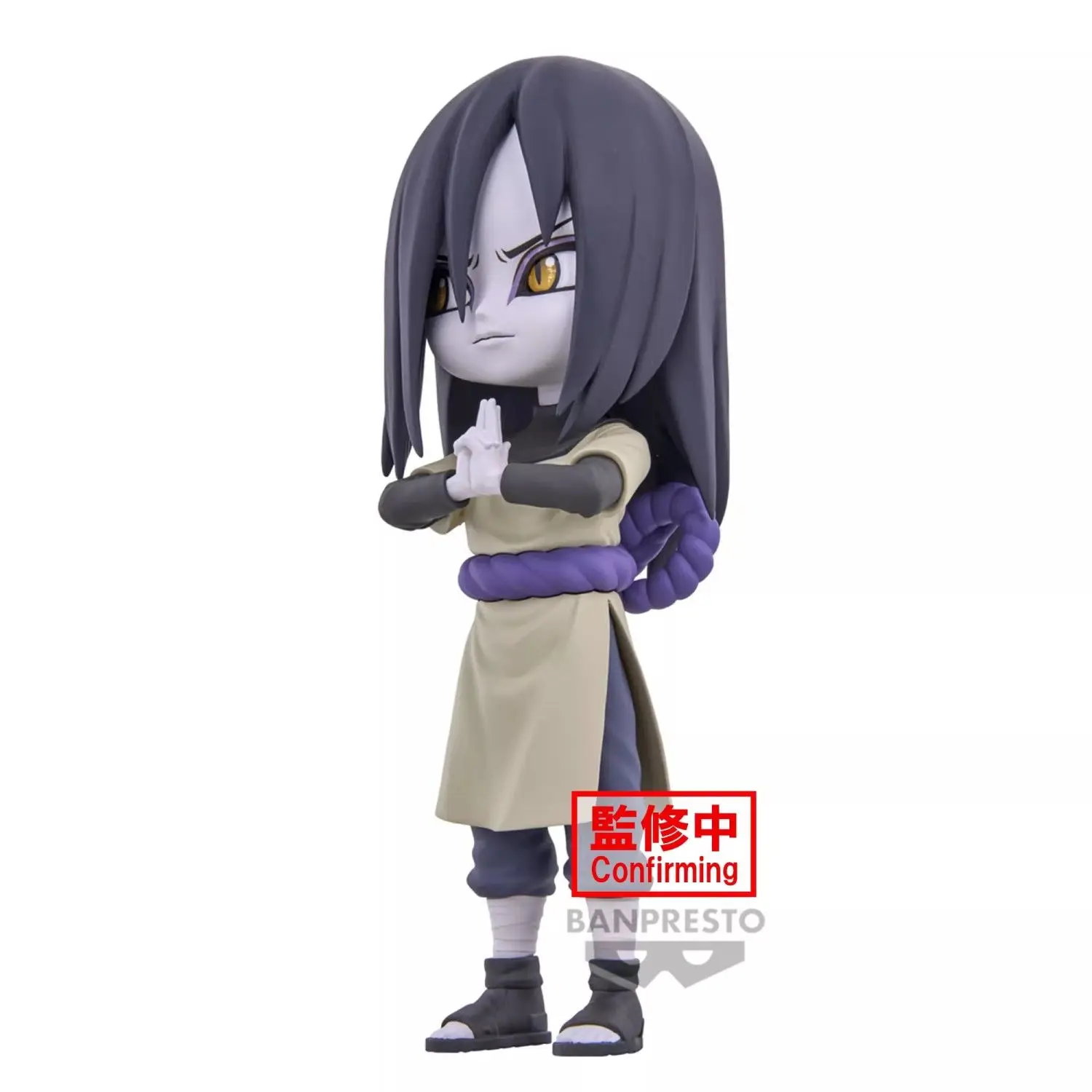 [In stock] Bandai  BANPRESTO Q-posket Naruto Shippuden Jiraiya  Orochimaru Anime Peripheral Cartoon Figure Model Toys Gifts