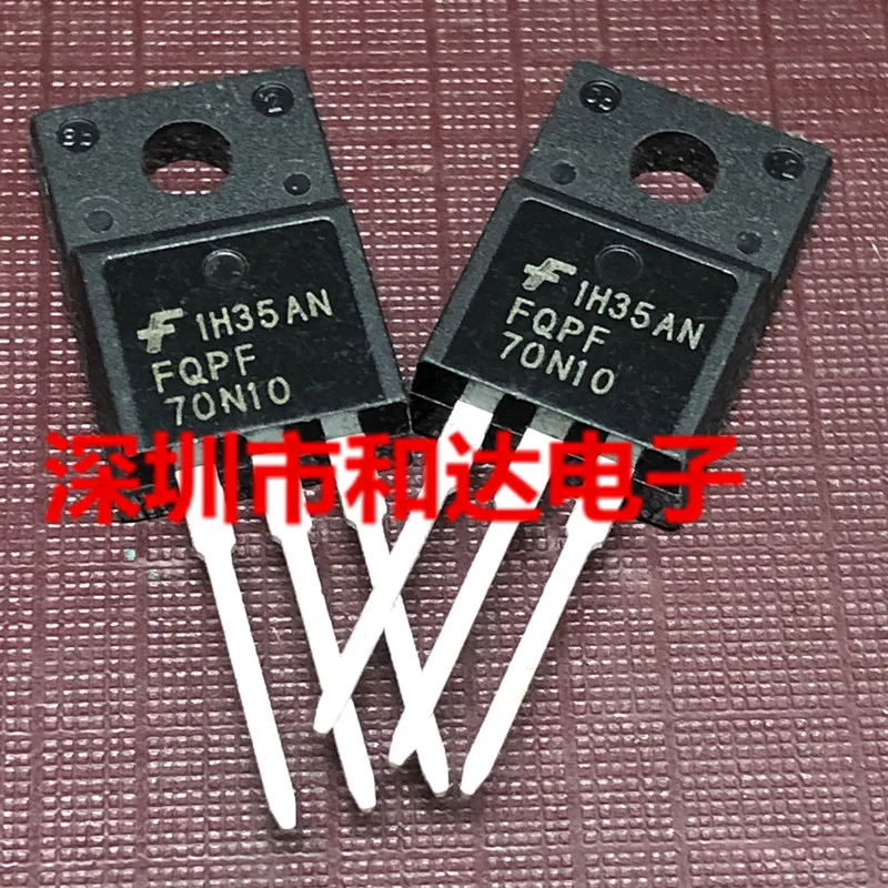 10 unidades FQPF70N10 F 100V 35A