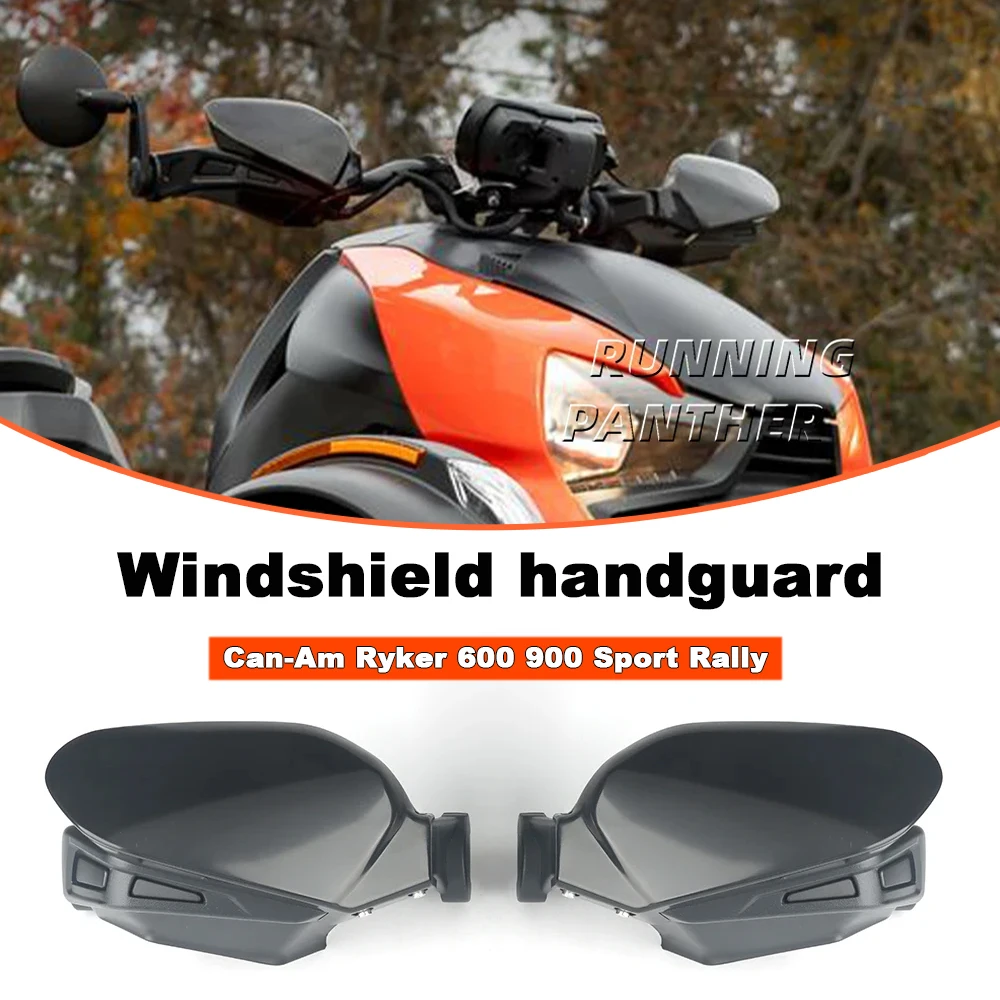 

Accessories Hand Guard Handguard Handlebar Windshield Windscreen Protector Kit For Can-Am Ryker 600 900 Sport Rally All Models