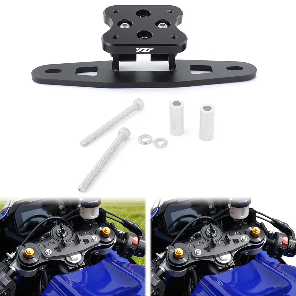 Motorcycle GPS Mount Phone Holder Bracket GPS Navigation Bracket Adapter For YZF-R7 YZF R7 2022-2025 YZF R1 2007-2008 For YAMAHA
