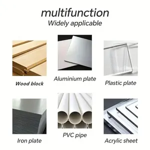 Hexagonal Griff Titanplattierbohrer, kleiner Leiter-Turm-Bohrer, 3-12, 4-12, 4-20 mm, 3 Stcs 10 Hauptverkaufstübungen HSS für Metall - №1