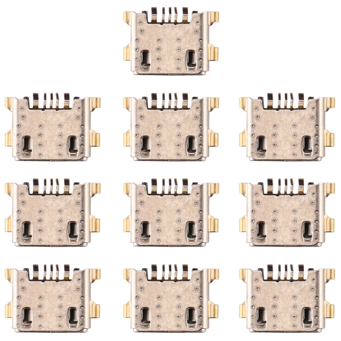 

For Vivo Y7s 10pcs Charging Port Connector