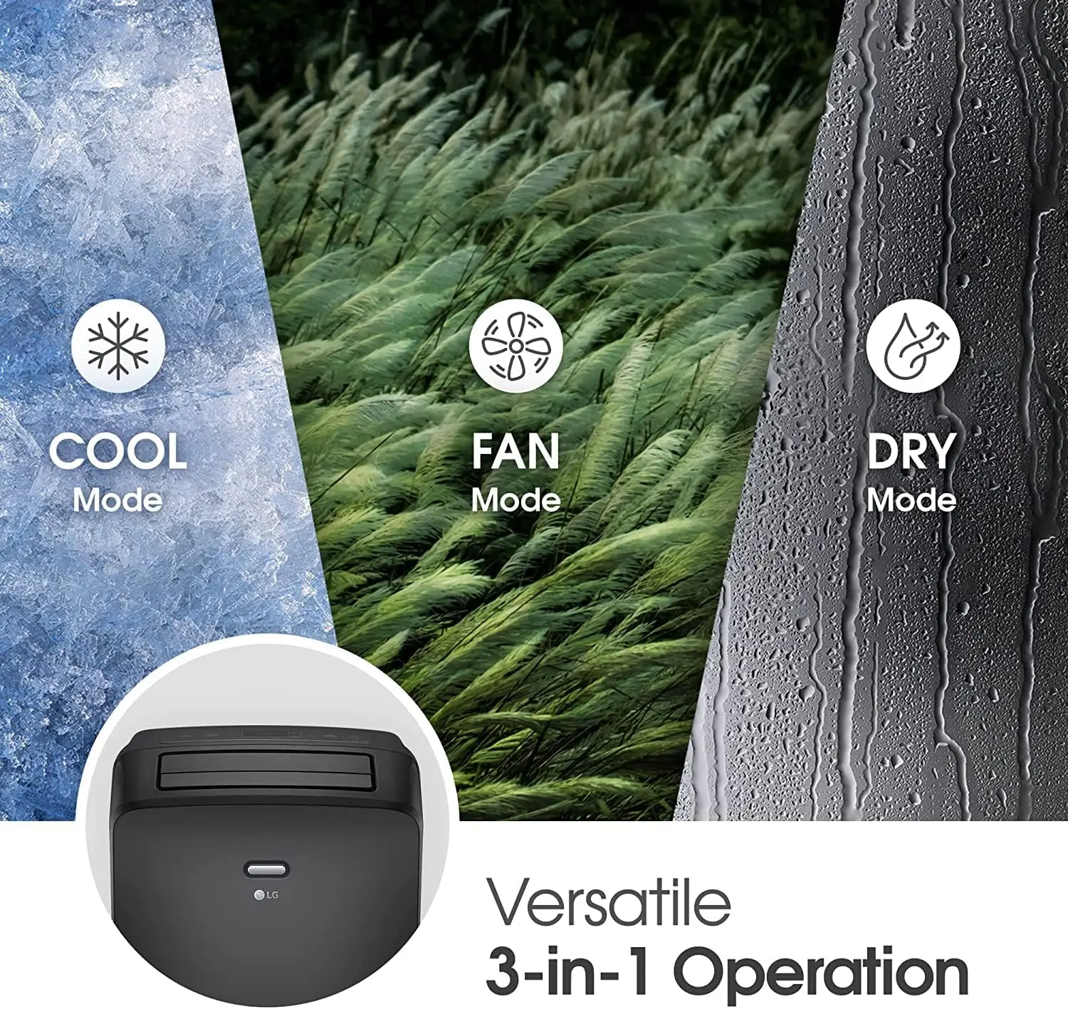 Portable Air Conditioners Easy Install & WiFi App Remote Eco-friendly, Quiet Small & Medium Room Air Conditioner AC Unit Home