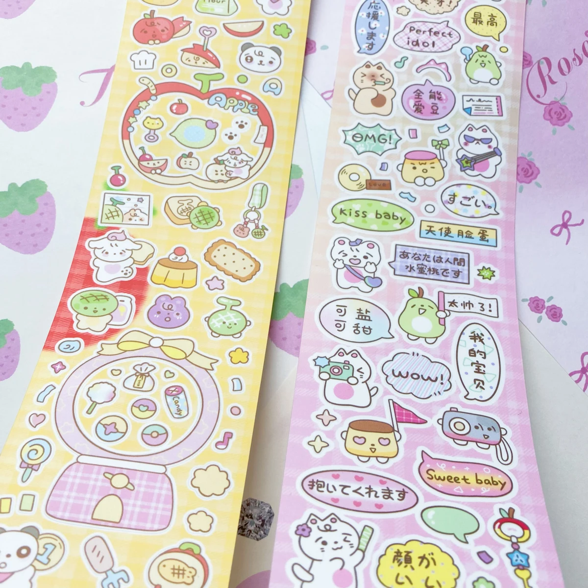 WAKAWAKA Cute Animal Decorative Masking Tape for Scrapbooking Washi Tape Stickers For Arts Diy Crafts Album Journal Planner