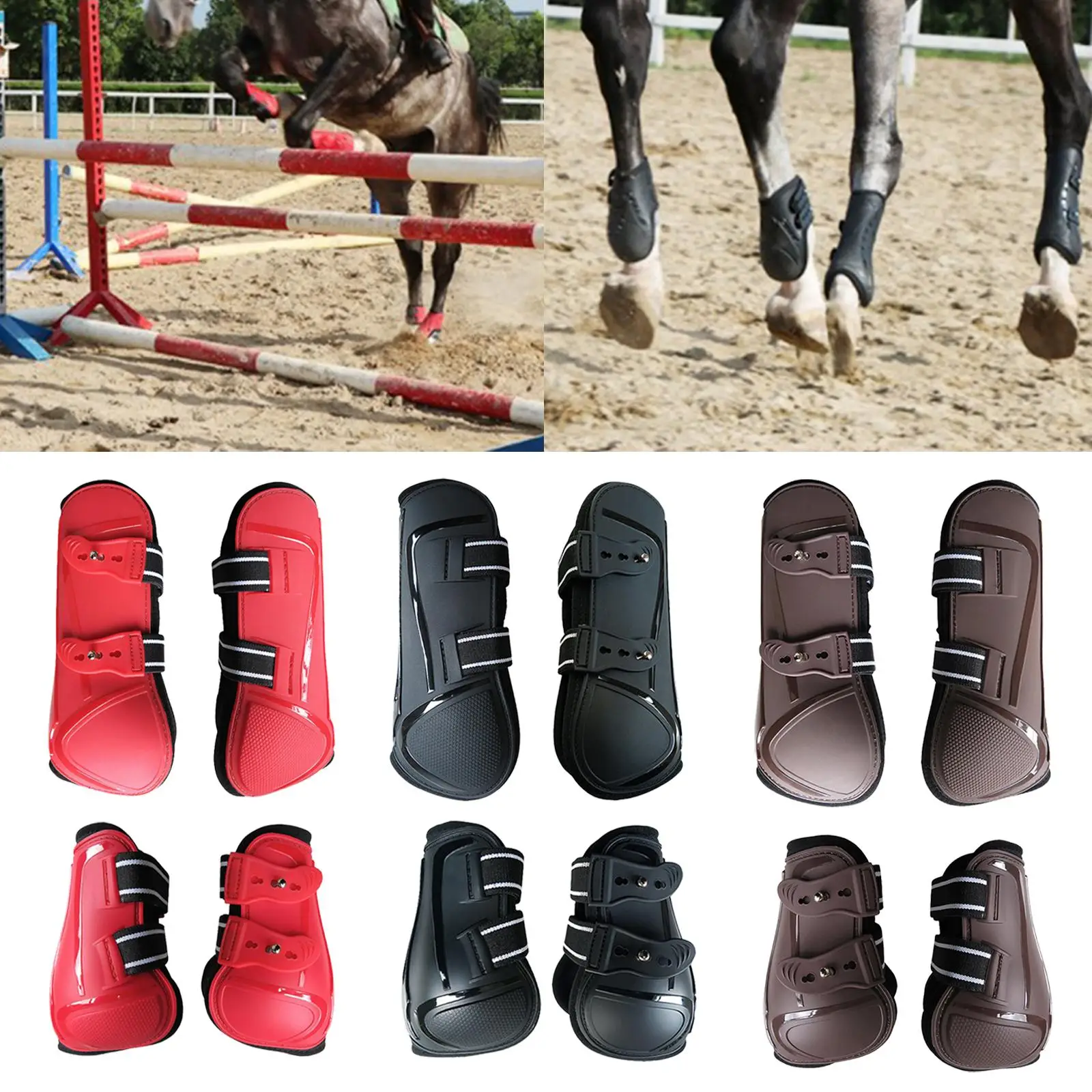 1 Tendon Boots Front/Hind Legs Riding Competition