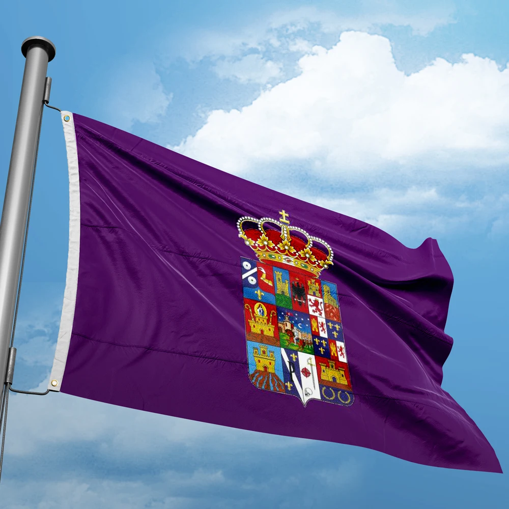 Flag of Guadalajara 3 X 5 FT 90 X 150 CM Spain Provincial Flags Banners Household Decoration Indoor Outdoor Polyester Hanging
