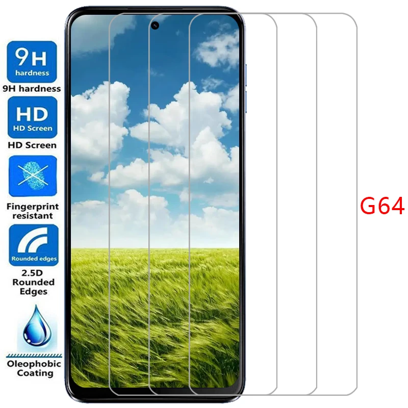 Screen Protector for Motorola Moto G64 Protective Tempered Glass on Motog64 Motog g 64 64G 5G Film Motorolag64 Motorol Mot Mto