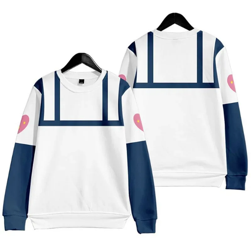Disfraz de Johnny Joestar, Sudadera con capucha blanca, Anime JoJo, Cosplay, Bizarre Adventure, bola de acero, correr, juego de rol, Top para Halloween
