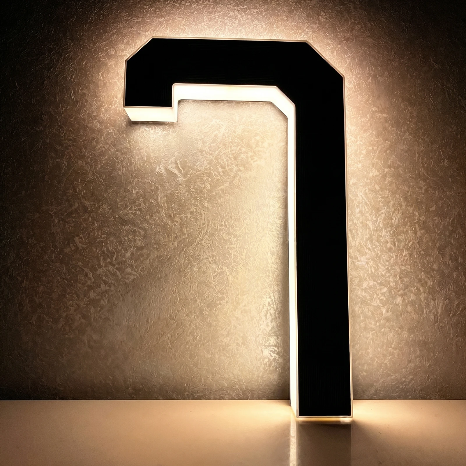 Lampe solaire LED pour numéro de maison, panneaux d'adresse lumineux extérieurs étanches IP65, plaqu