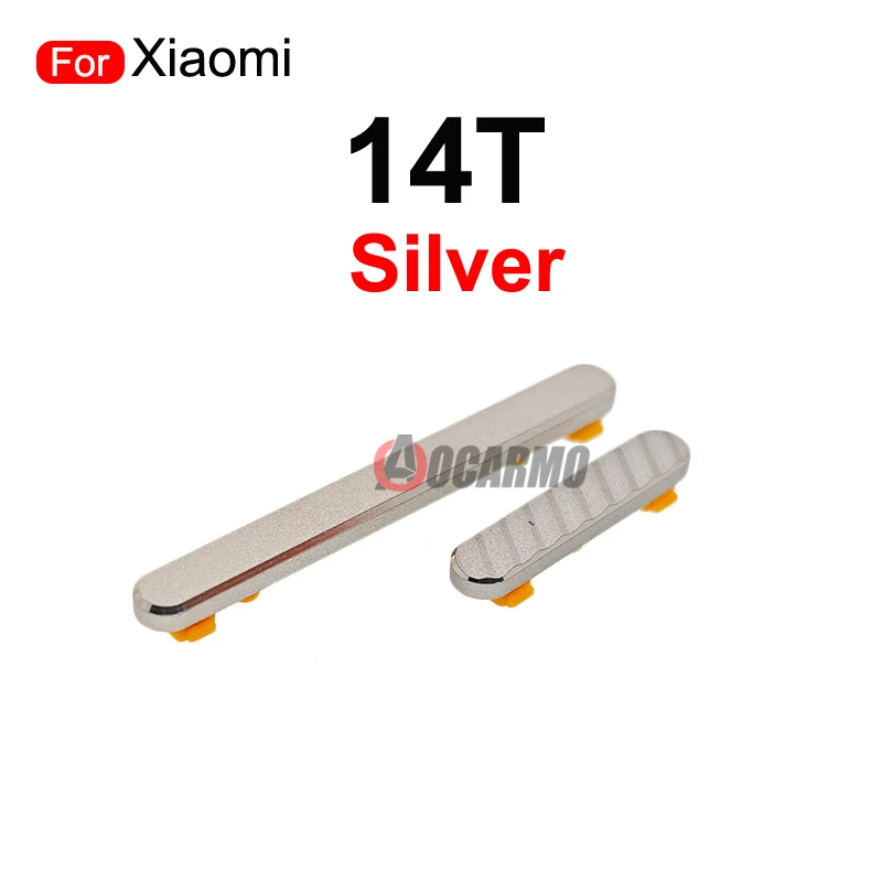 For Xiaomi 14Ultra Mi 14 14T Pro Side Key Volume Up Down Power On Off Buttons Repair Replacement Parts