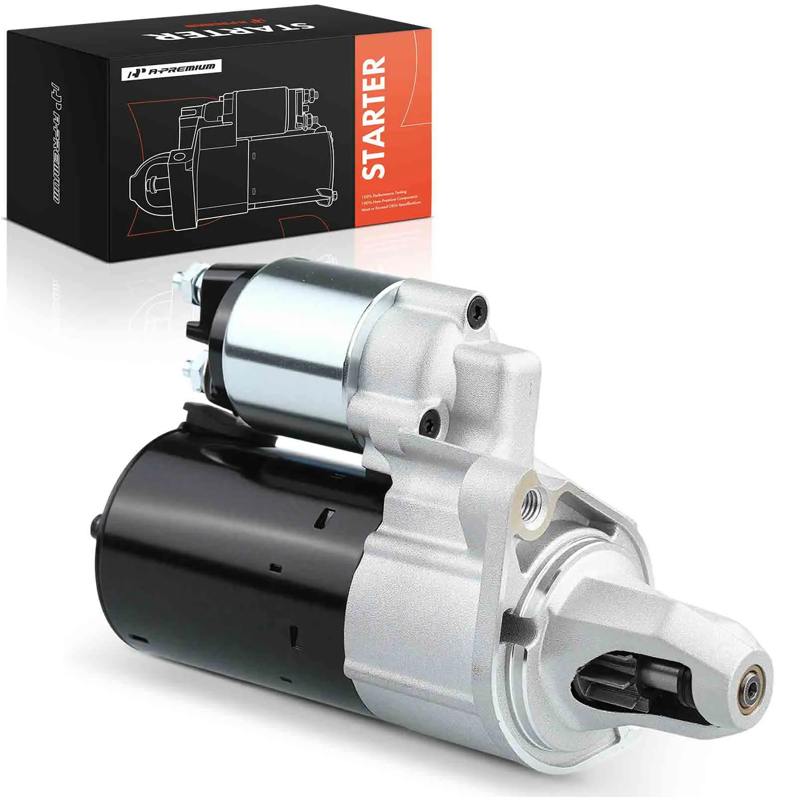 A-Premium Starter Motor for Mercedes-Benz C300 2008-2011 C350 E350 ML350 2010-2011 E550 2007-2011 GLK350 2010-2012 ML450 2010