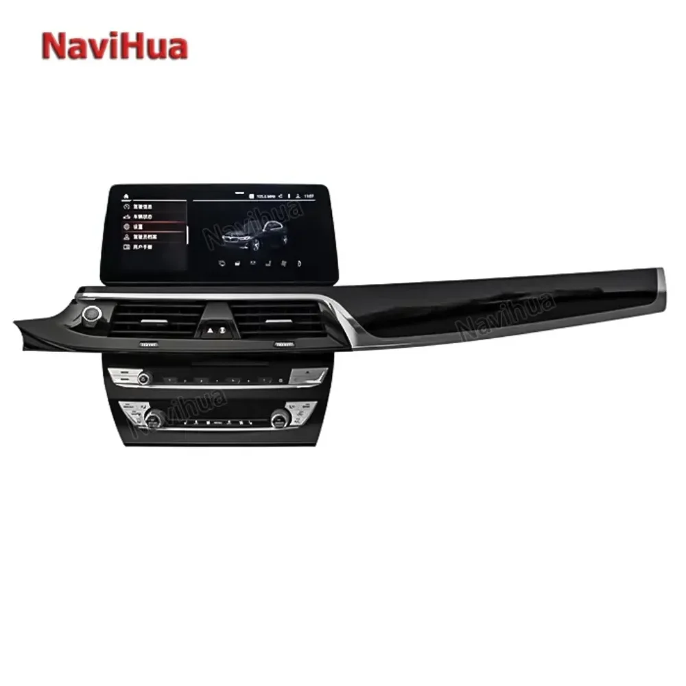 

Navihua for BMW 5 Series F10 2011-2017 Car Interior Upgrade Kits Android Car Radio With AC Panel Multimedia Carplay Auto Stereo