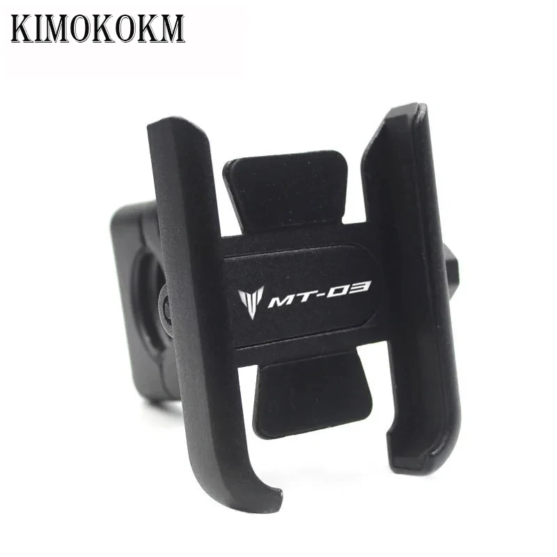 Motorcycle Universal Handlebar Mobile Phone Holder Aluminum Bracket Accessories For Honda Yamaha Kawasaki MT03 MT 03 MT-03