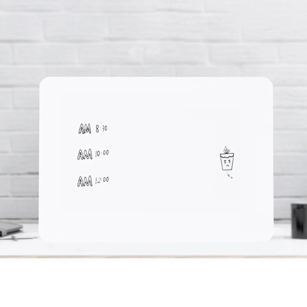 5Pcs Frameless Wooden Whiteboards for Early Education Drawing Writing Boards Classroom Message Boards Frameless Whiteboards