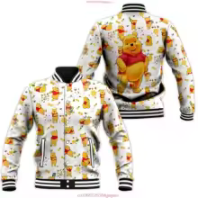 Disney Winnie the Pooh Baseball Jacket
