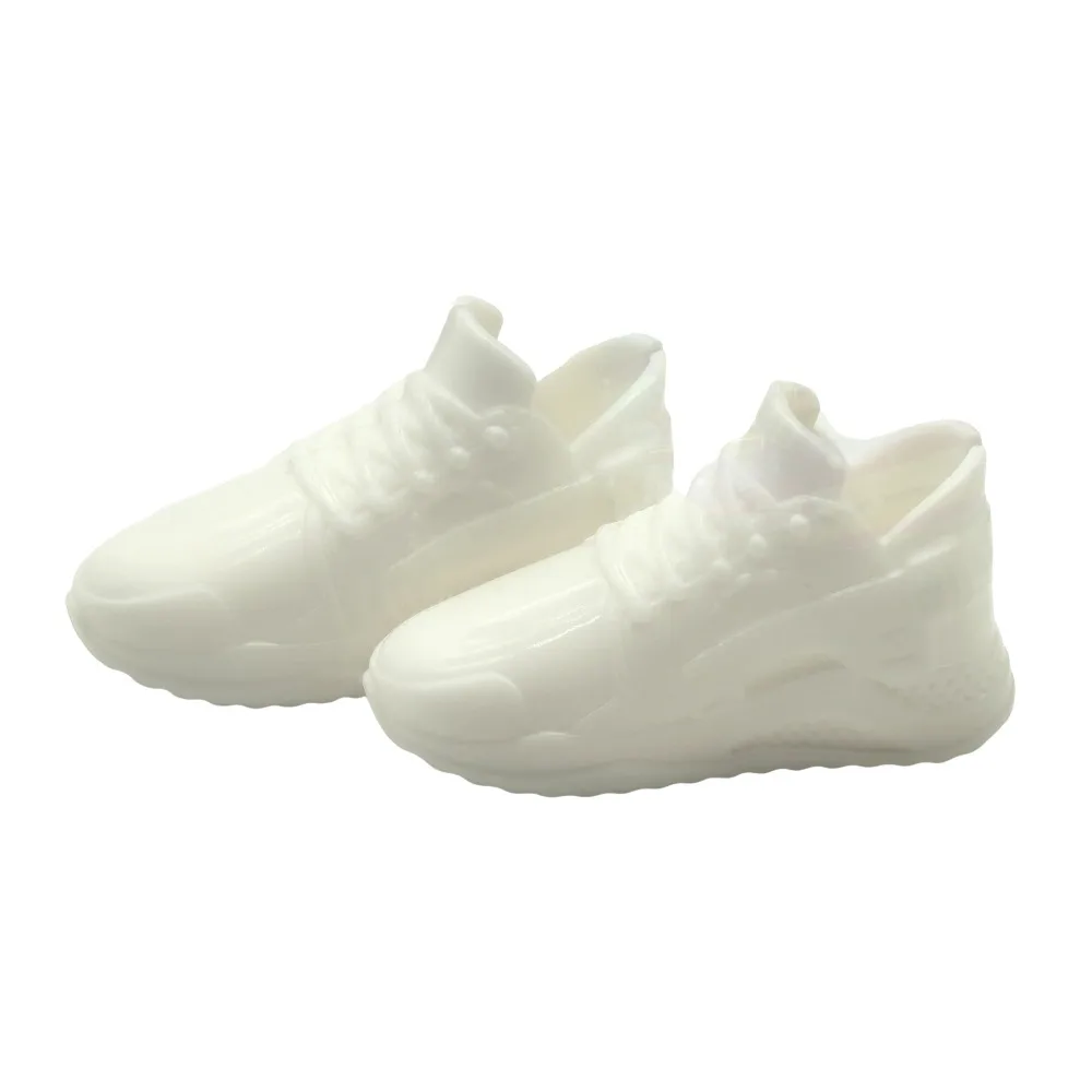 New Fashion 1/6 Shoes Plastic Multistyles Male Boots Shoes Clothes Accessories Fit Foot Length 2cm Dolls