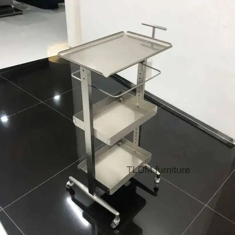 

Iron Modern Trolley Hair Storage Salon Rolling Organizer Tool Trolley Hairdressing Carrello Estetica Hair Salon Furniture MQ50SL