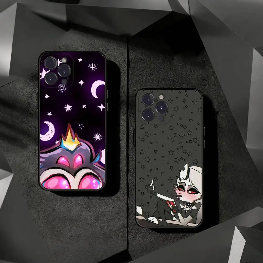 

H-Helluva B-Boss Phone Cases For iPhone 17 16 15 14 13 12 11 Pro Max Plus Luxury Camera Protection Plastic