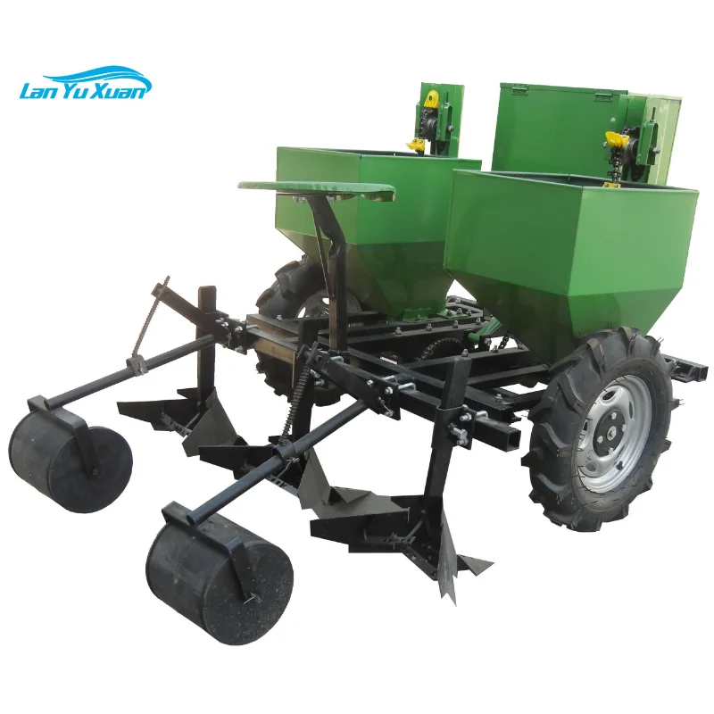 3 point hitch 2 row potato planting machine/potato planter