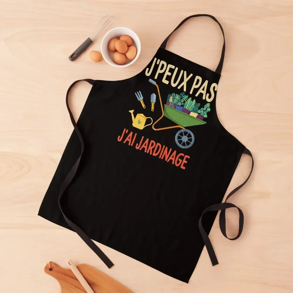 Jardinier jardinage tee shirt femme jardin humour humoristique homme cadeau drole Apron women's kitchens Men'ss Apron