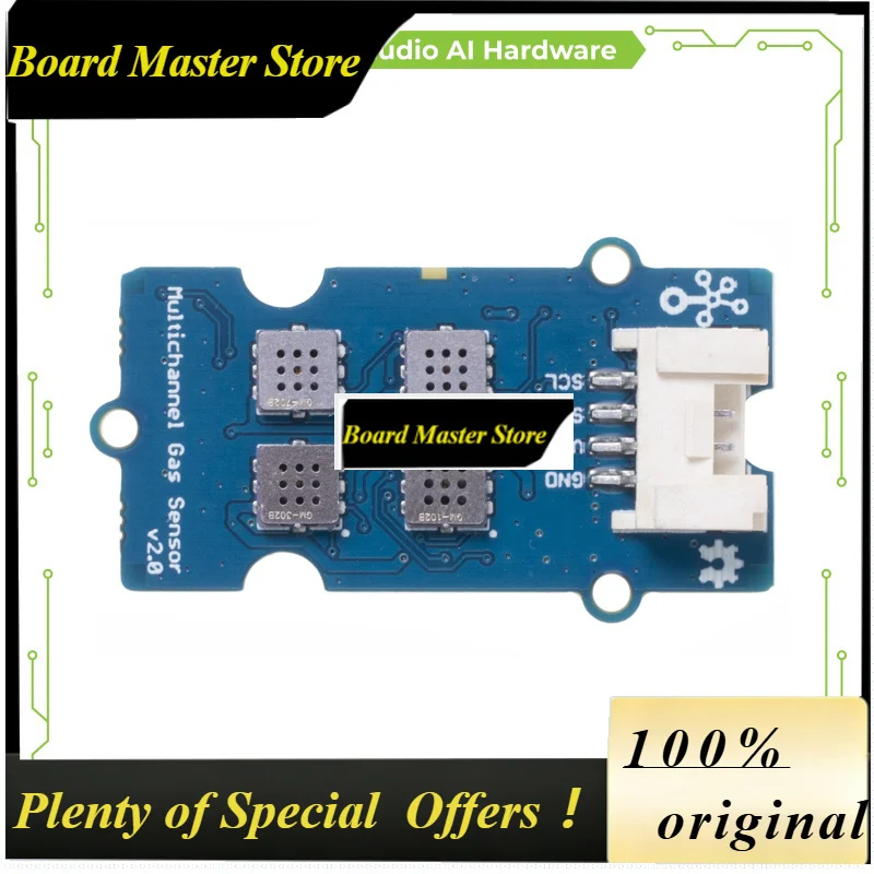 BoMaSGrove Multichannel Gas Sensor V2 - Besides CO, NO2, C2H5CH, VOC - MEMS Gas Sensor