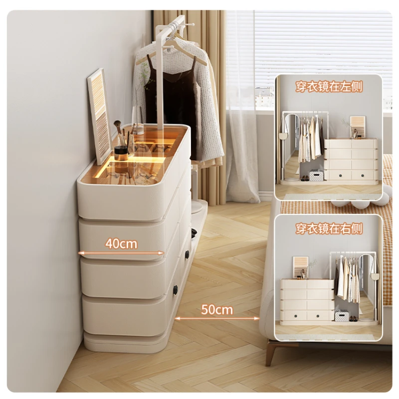 Chest of Drawers Bedroom Entry Small Apartment Baby Cloakroom Open Wardrobe