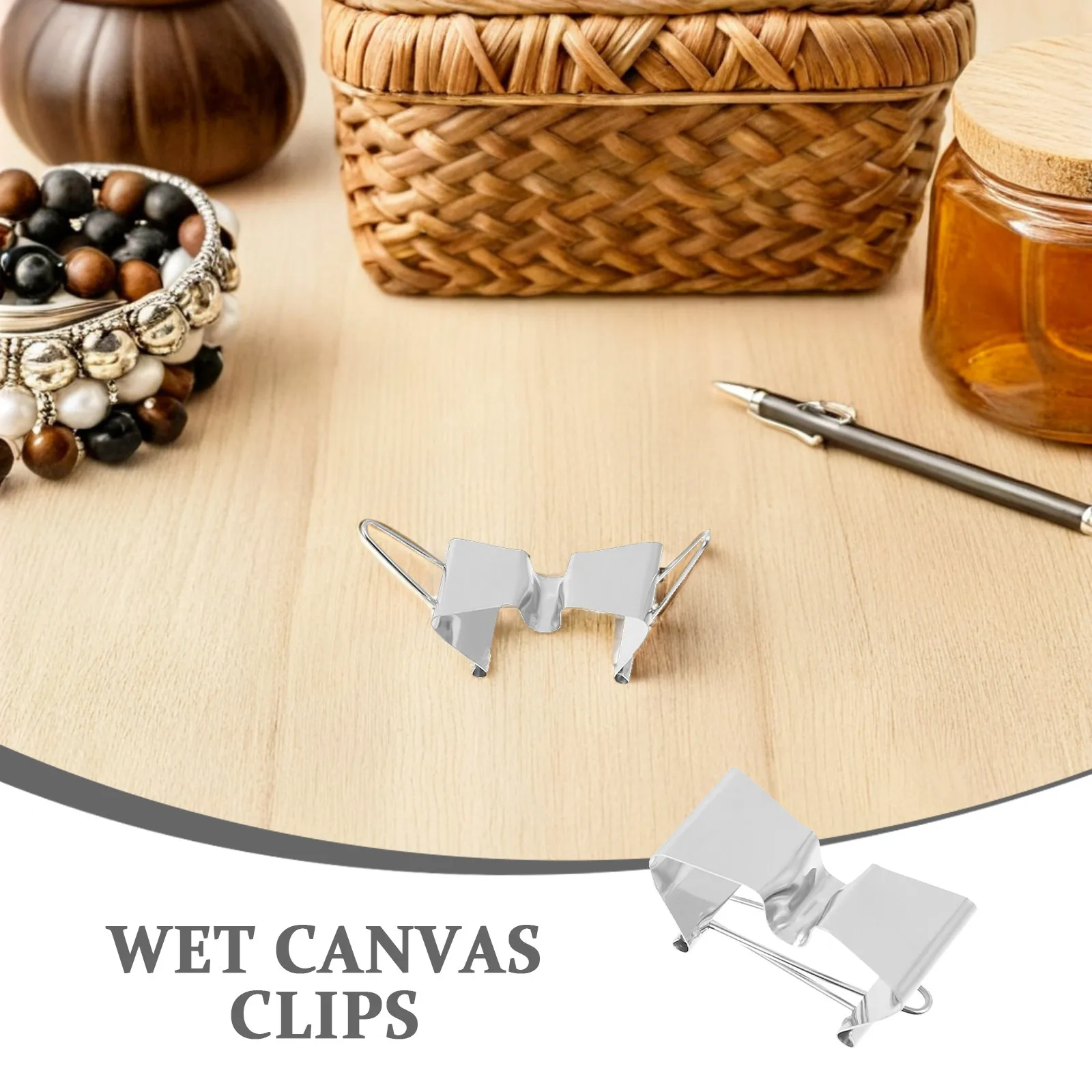 

Комплект из 4 зажимов для холста из нержавеющей стали, для разделения картинных полотен, с гладкой полированной поверхностью, не царапающие холст, для влажного холста