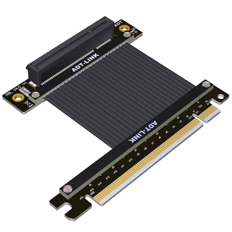 Cable de extensión PCI-E x16 a x1x4x8 M.2 U.2 compatible con NVMe SSD ADTLINK