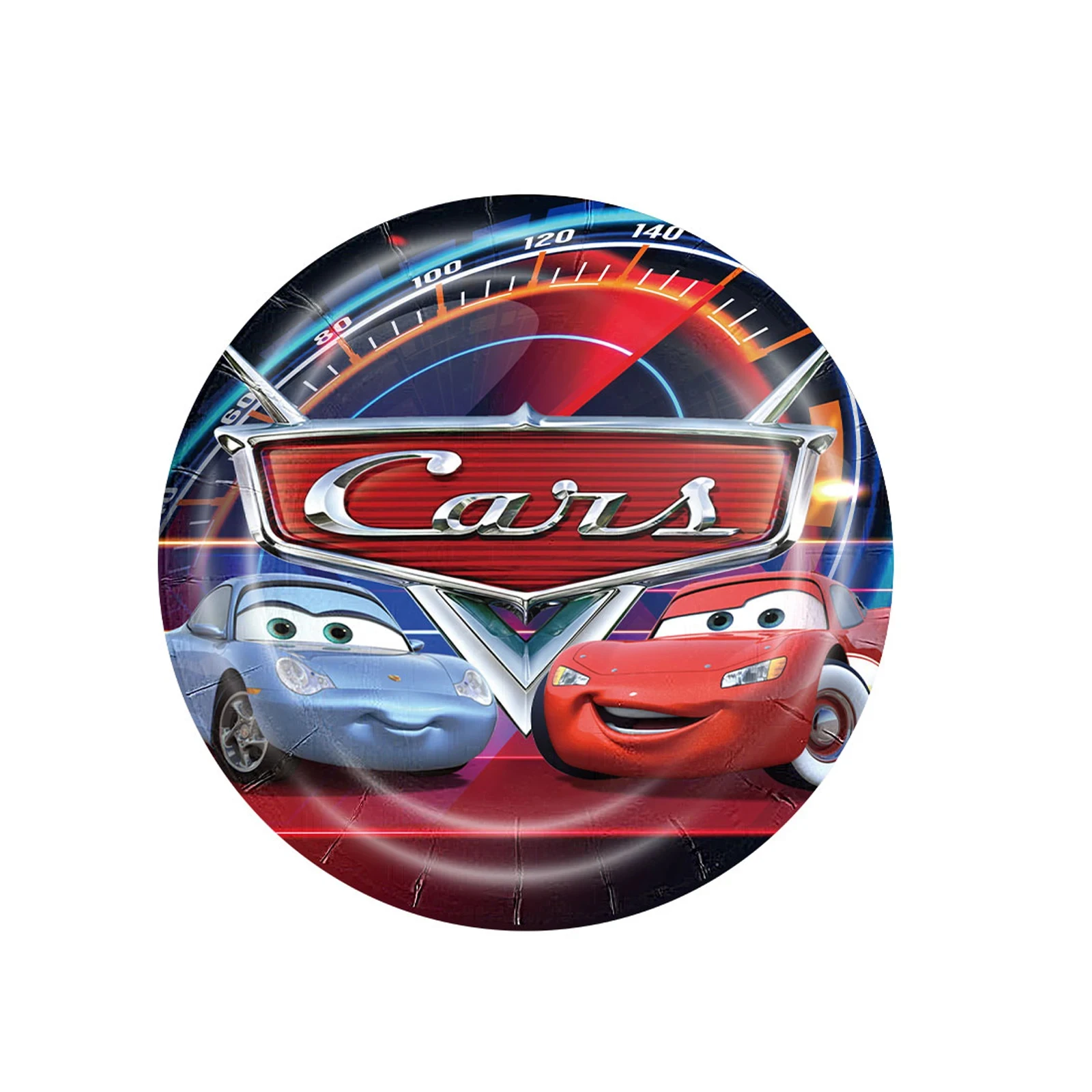 لوازم حفلات السيارات من Lightning McQueen، أدوات مائدة للاستعمال مرة واحدة، طبق ورقي للحفلات للأطفال، ديكور حفلات أعياد الميلاد وحفلات استقبال المولود الجديد #3