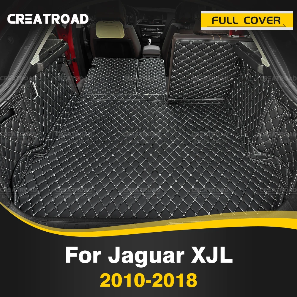 

CREATROAD для Jaguar XJL 2010-2018 2017 2016, авто полное покрытие, коврик для багажника, автомобильный защитный коврик, грузовая подкладка, аксессуары для интерьера
