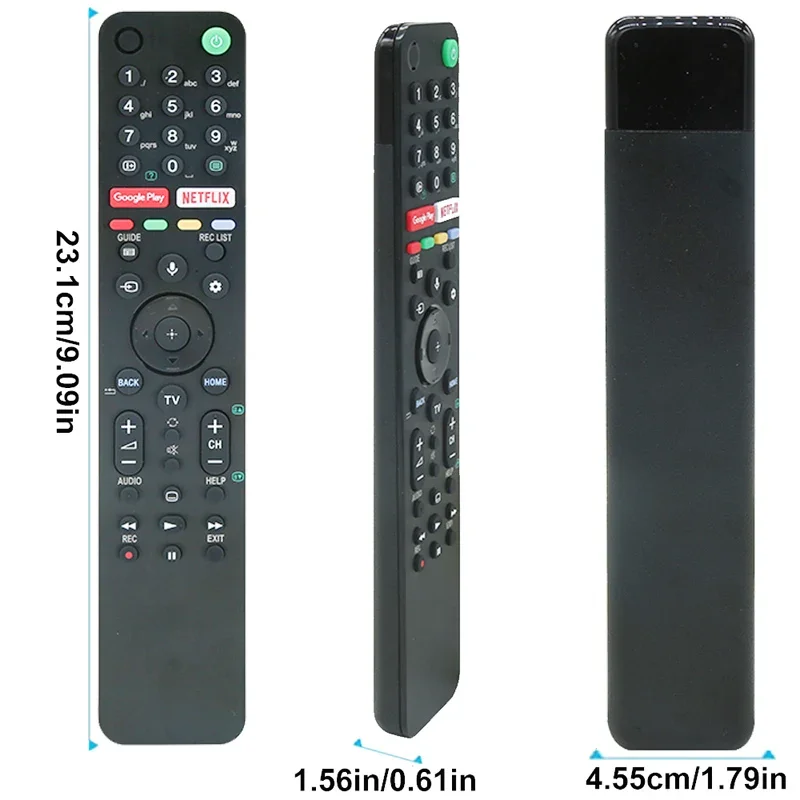 RMF-TX500E Replace Voice Search Remote Control fit for Sony 4Κ HD TV KD-55A8 KD-65A8 KD-55XG8505 -65XG8505 -75XG8505 KD-85XG8596