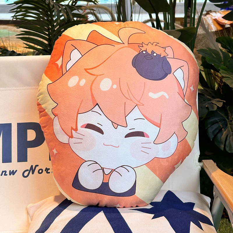 

Game Anime Haikyuu!! Shoyo Hinata Cosplay Pillow Decorate Loveliness Xmas Gift Two-sided Plush Cushion Cartoon Presell Ornament