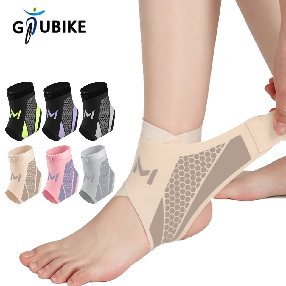 GTUBIKE 1 Stück Unisex Knöchelschutz für Laufen, Basketball & Fußball, Anti-Bruch Gelenkstütze, Verschleiß- und Rissprävention für Männer und Frauen