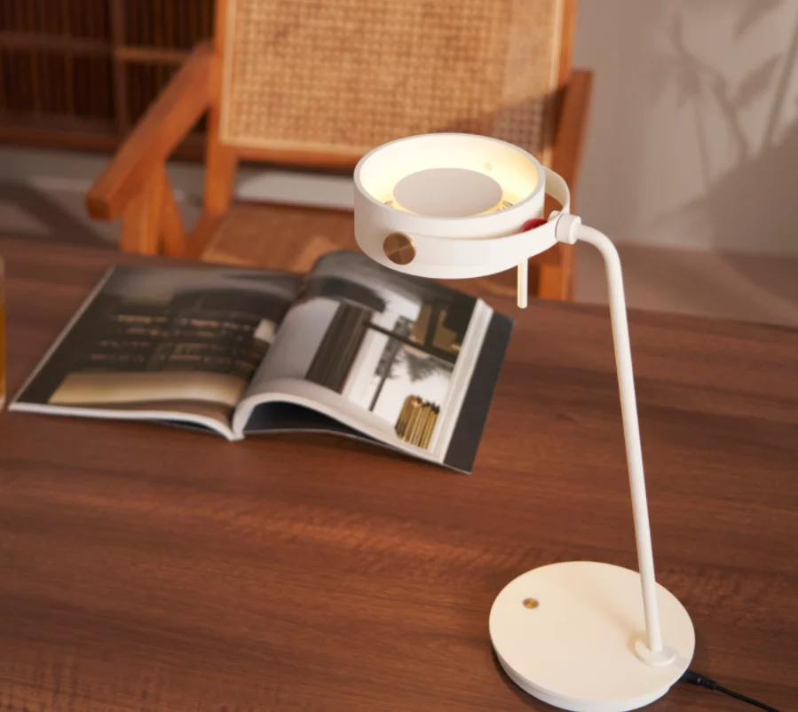 

Modern Creative Minimalist Desk Bedside Light Lamps Luxury Artistic Reading Table for Bedroom & Study Showroom-Ready