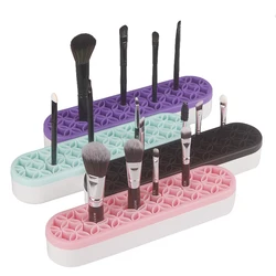 LOHAS Silicone Makeup Brush Holder nail pen Brush Holder Makeup Brush Storage Holders & Racks for Brushes