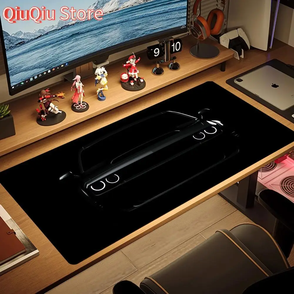

Cool Black car Mouse Pad Large MousePad XXL mouse Gaming Rubber Lock monitor phone Desk keyboard Mat Computer Gamers work office
