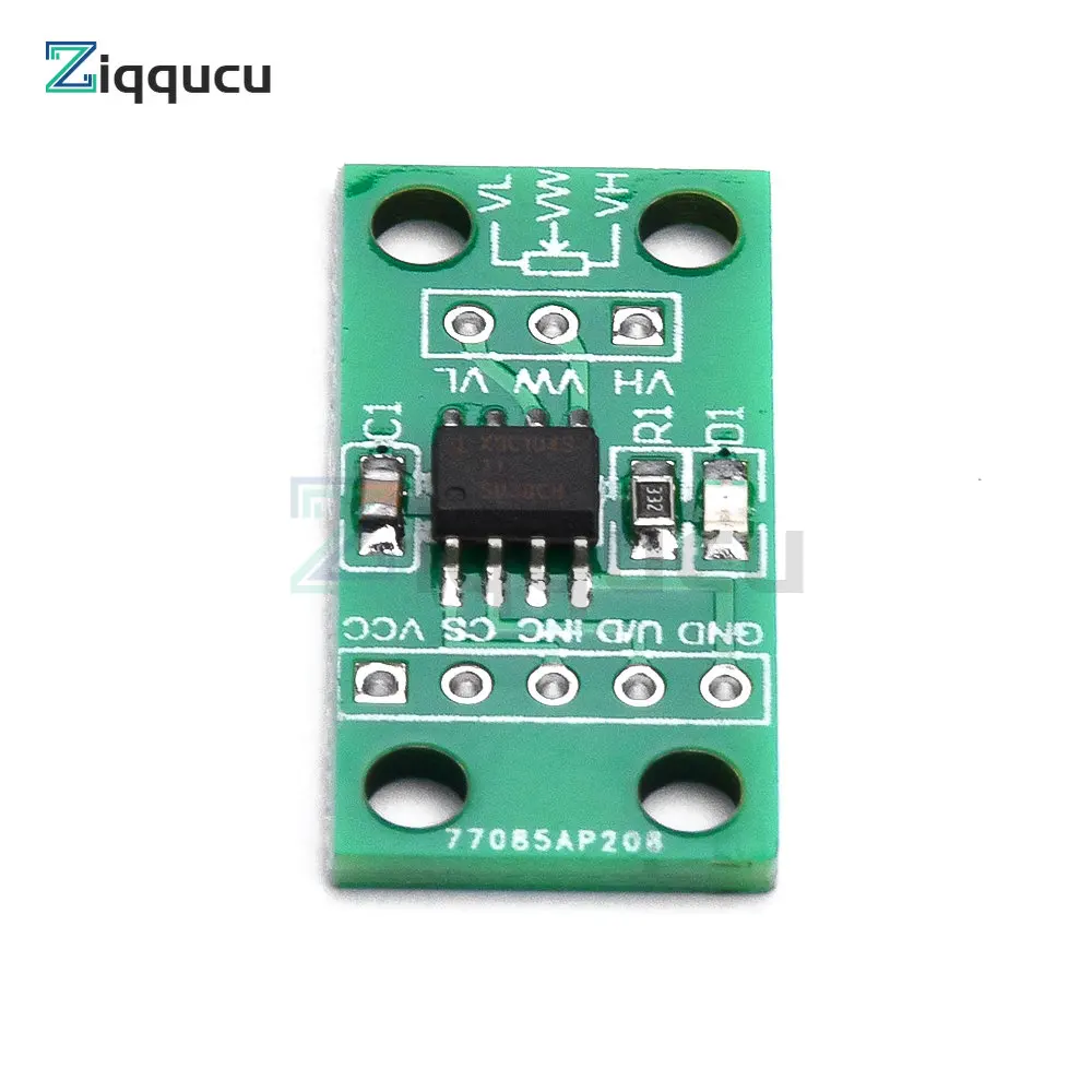 DC3-5V 100K X9C104 10K X9C103S modulo scheda potenziometro digitale per circuito potenziometro digitale Arduino cento Step