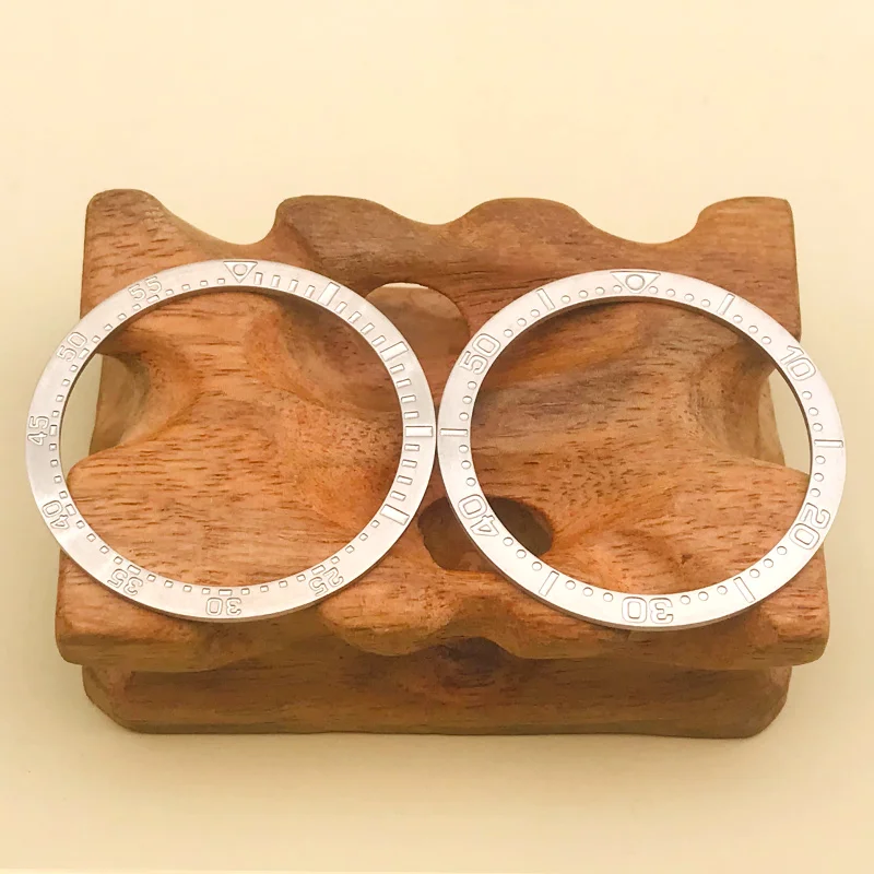 Mod 38mm seiko srpd skx007 skx009 bezel inserção plana aço inoxidável moldura sub anel skx esportes 5 relógio masculino casos peças presentes