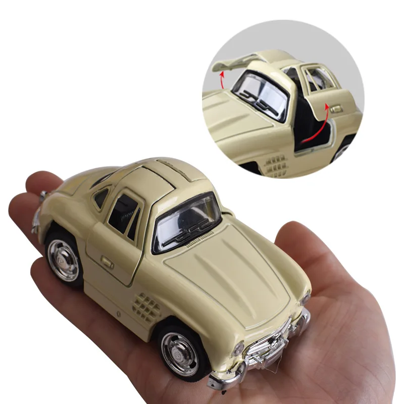 1:64 Vehicle Model Super Classic Pull Back Toy Car Educational Collection Door Open Car Model Gift Gift Car