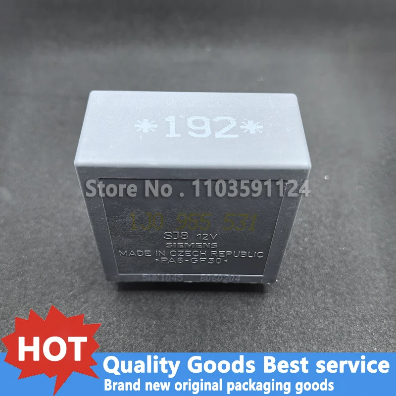 

100% НОВЫЙ Реле стеклоочистителя 192 (контроллер) для Audi C5 A6, Passat B5, Passat Old Bora, Golf 4 MK4, 1J0 955 531, 1 шт.