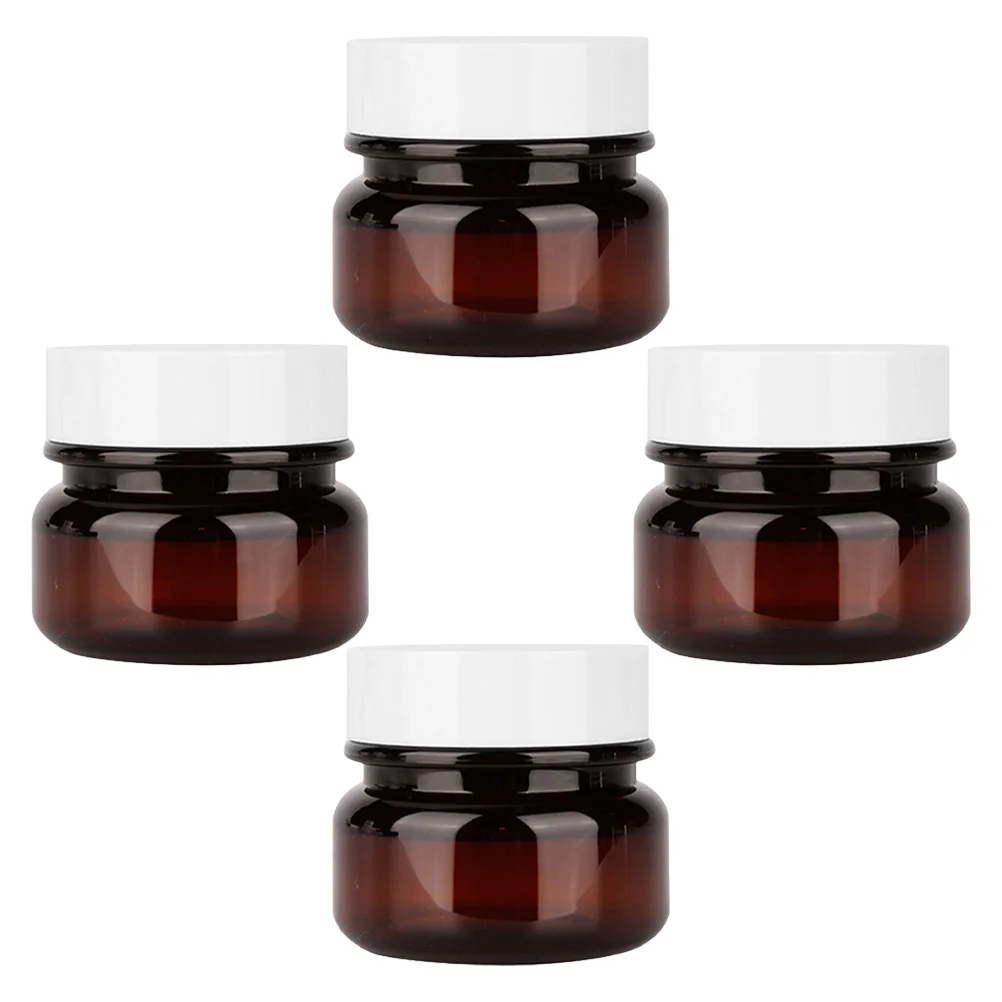 

Plastic Bottle Makeup Container Small Containers with Lids Lotion Jar Cream Toiletry Bottles