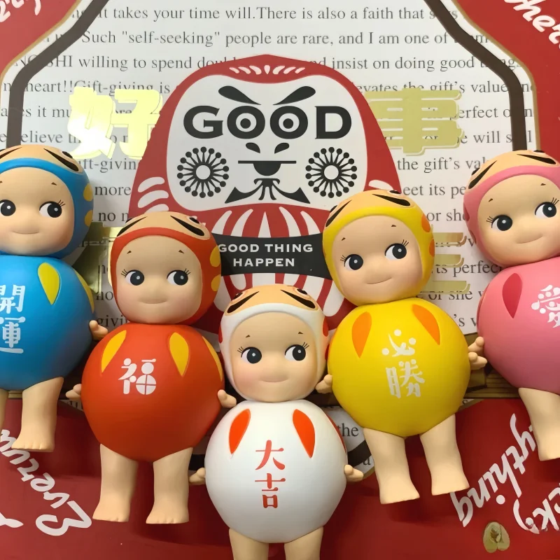

New Original Sonny Angel Blind Box Character Angel Good Luck Series Anime Character Decorations Doll Christmas Gifts Desktop Toy