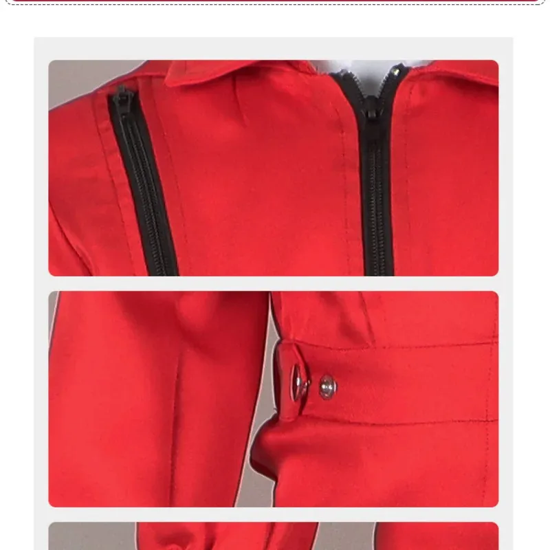 زي شخصيات لعب الأدوار لفيلم غزل الورق للأطفال، زي أداء الأحمر للأدوات التنكرية