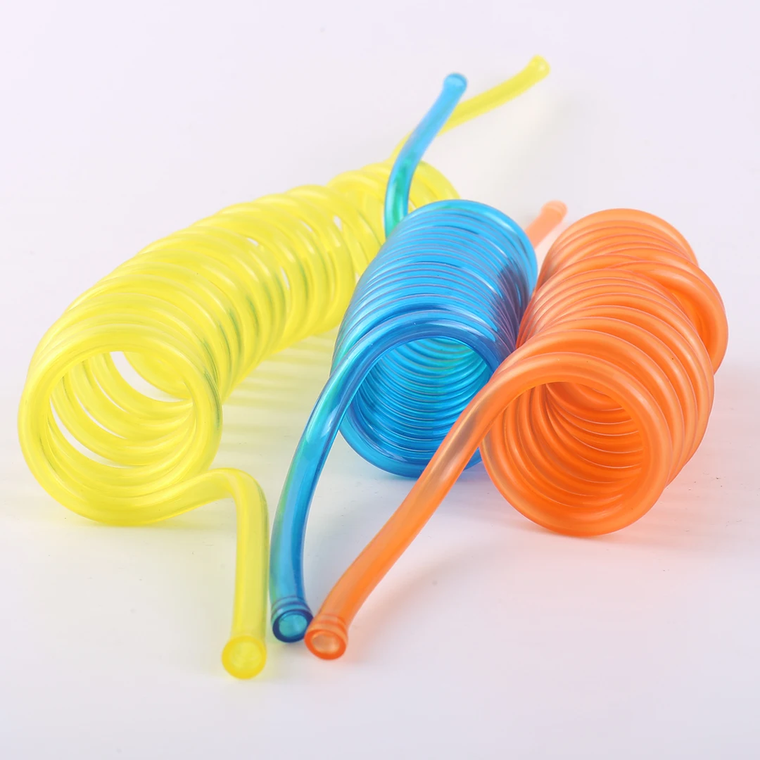 1PC D5mm X 100mm Tubo di rifornimento Tubo a spirale per RC Multiasse Drone Pompaggio di olio Aereo Tubo di serpente Pezzo di ricambio